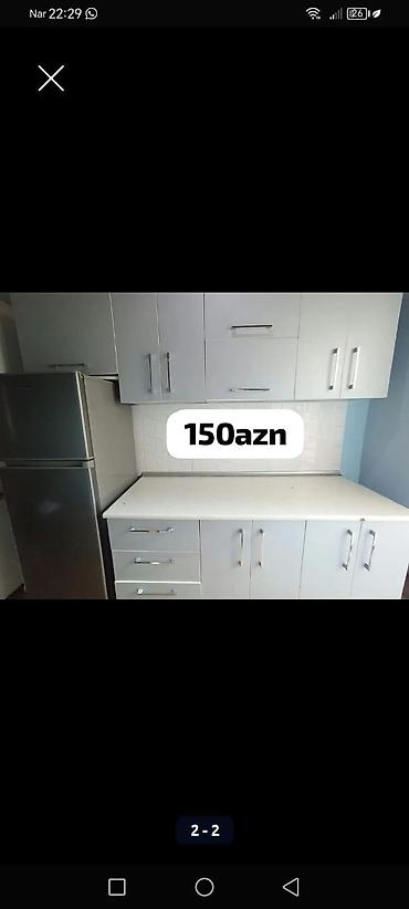 Mətbəx mebel satılır səliqəli islenb ölçüsü 2m 20sm Evden cxmaılıdr lalafo.az -da Mətbəx mebel satılır səliqəli islenb ölçüsü 2m 20sm Evden cxmaılıdr