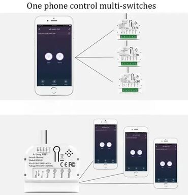 second hand phone shop near me: Brand: Gembird |x|x Model: GEMBIRD SMART-4GANG Tuya Wifi DIY