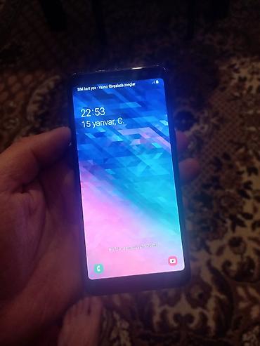 Samsung: Samsung Galaxy A8 2018, rəng - Qara — 2