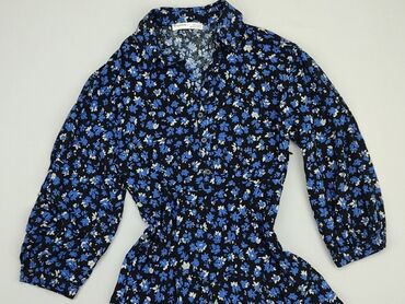 błękitna sukienki midi na wesele: Dress, S (EU 36), Pull and Bear, condition - Good