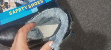 Ботинки: Спец ботинка кожа для сварщиков и строителей Утеплённый с мехом 3500 — 13