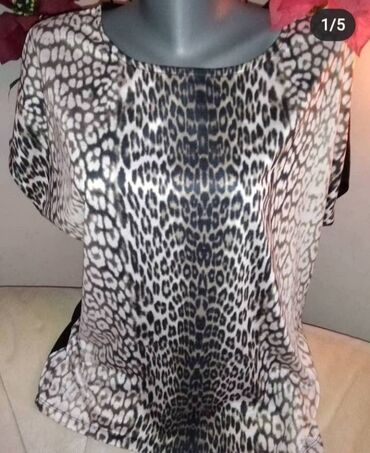 svilene bluze prodaja: M (EU 38), Leopard, krokodil, zebra, bоја - Braon