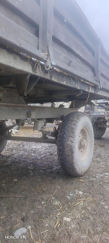 Traktor qoşqularının ehtiyyat hissələri: Kənd təsərrüfatı üçün ikioxlu qoşqu - Korpus: yüksək yanlı, metal — 5