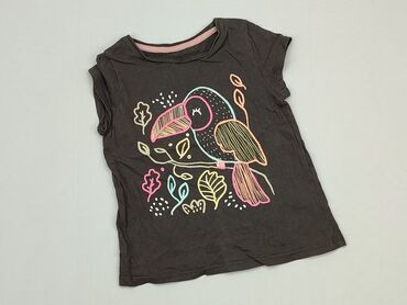 brazowa czapka: T-shirt, Little kids, 7 years, 116-122 cm, condition - Very good