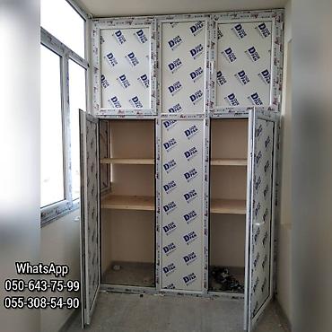 Mebel xidmətləri: Пластиковые шкафы для балконов, лоджии, блоков, для улицы, для — 2