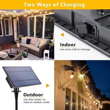 RS - Garden lighting: Solarna viseca rasveta 10metara +10 sijalica Dekorisite Vaše — 8