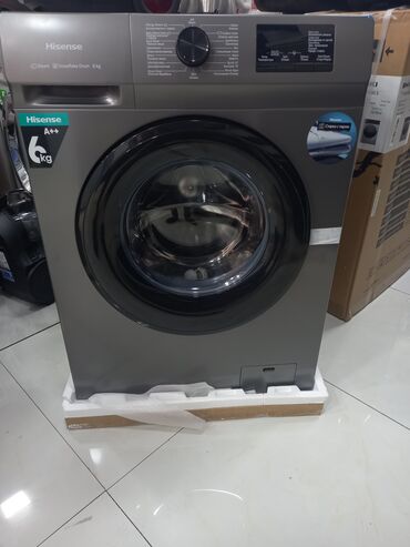 paltaryuyan korpusu: Paltaryuyan maşın Hisense, 6 kq, Yeni, Avtomat, Qurutmasız, Kredit yoxdur, Ödənişli çatdırılma