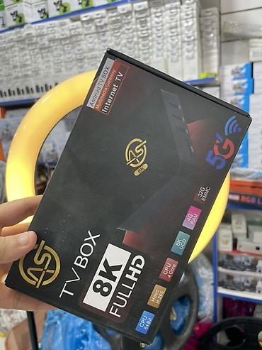 Android TV Box – 8K FULL HD, Google TV, 5G Wi‑Fi Xüsusiyyətlər: - 8K lalafo.az -da Android TV Box – 8K FULL HD, Google TV, 5G Wi‑Fi Xüsusiyyətlər: - 8K