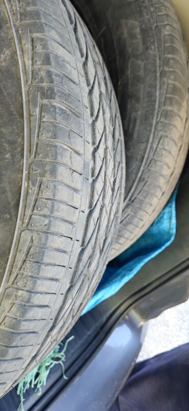 Шины: Шины 225 / 65 / R 17, Всесезонная, Б/у, Комплект, Bridgestone — 13