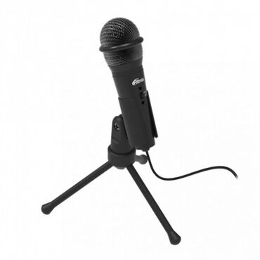 Колонки, гарнитуры и микрофоны: Настольный микрофон Ritmix RDM-120 : Микрофон RITMIX RDM-120