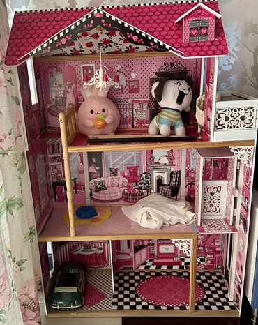 японский домик: Большой детский кукольный домик. Европейский бренд. Размеры: 120 * 80