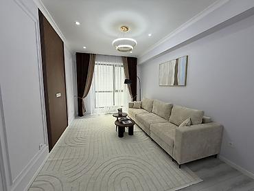 Продажа квартир: 1 комната, 53 м², Асанбай мкр Элитка, 7 этаж, Дизайнерский ремонт — 9