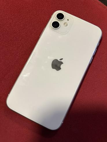IPhone 11, 64 GB, Ağ, Face ID