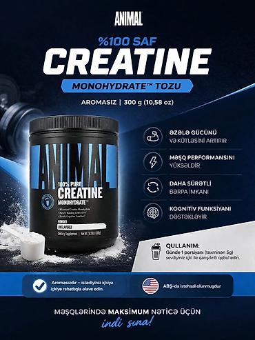 İdman qidaları: Kreatin Çəki: 201 - 500 g, Yeni — 1