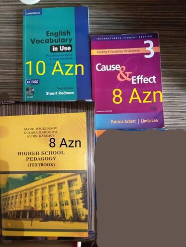 informatika kitabı: Vacobulary, higher school pedagogy