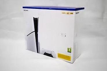 PS5 (Sony PlayStation 5): U ponudi je Sony PlayStation 5 Slim (Disk verzija). Za više — 13