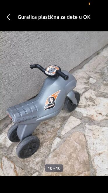 Igračke: Guralica mala lepa za malo dete plastična možda 2 g
Ispravno
 Mirjevo — 8