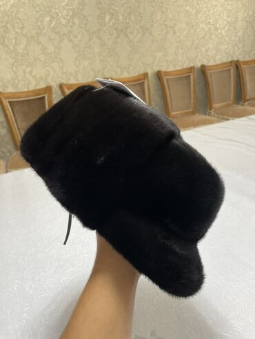 купить шапку ушанку: Новая мужская меховая шапка из натурального меха (черная)