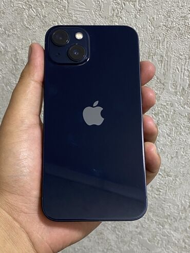 ноутбук цена: IPhone 13, Б/у, 128 ГБ, Синий, Защитное стекло, Чехол, 78 %