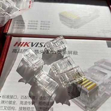 utp кабели: Коннекторы RJ45 HIKVISION для витой пары - Официальная серия — 2