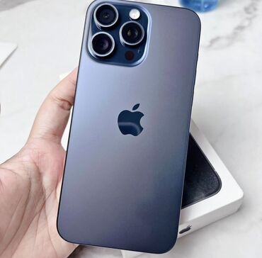 ajfon 5 b u: IPhone 15 Pro Max, Новый, 1 ТБ, Зарядное устройство, Защитное стекло, Кабель, 100 %