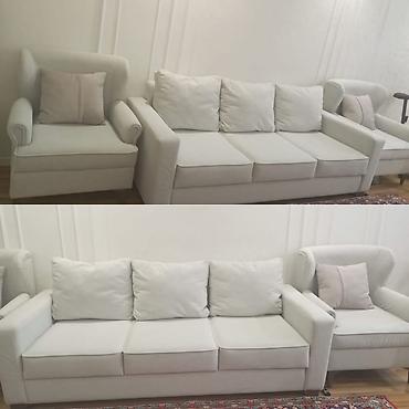 İşlənmiş, Divan, 2 kreslo