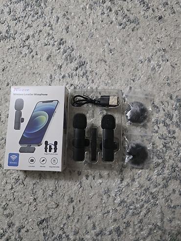 yaxa mikrofonu: Yeni Simsiz (Bluetooth) Mikrofon Ünvandan götürmə, Pulsuz çatdırılma, Ödənişli çatdırılma — 1