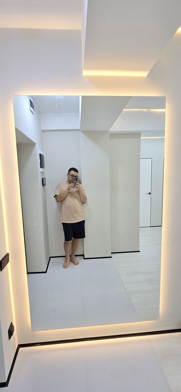 Зеркала: Зеркало на заказ от 2500 сом за м2! Производство Россия, 4мм толщина — 29