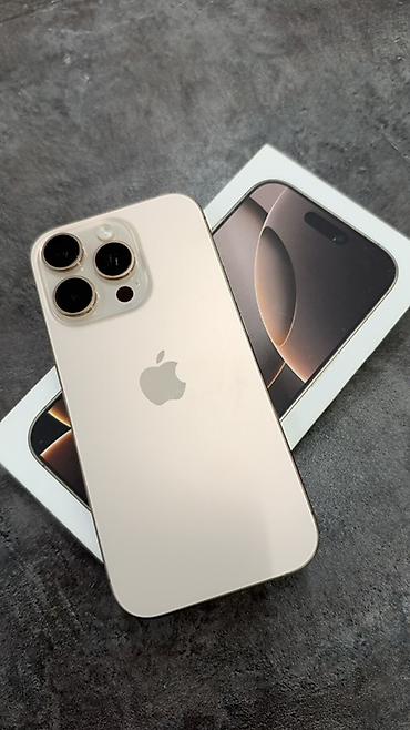 IPhone 16 Pro, Б/у, 512 ГБ, Desert Titanium, Коробка, 90 %