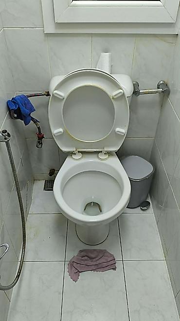 işlenmiş unitazlar: Unitaz dəsti – klassik model - Döşəməyə bərkidilən, arxa çıxışlı — 1
