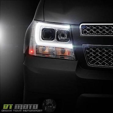 suburban: Chevrolet avalanche 3 комплект передних линзованных фар хром — 2