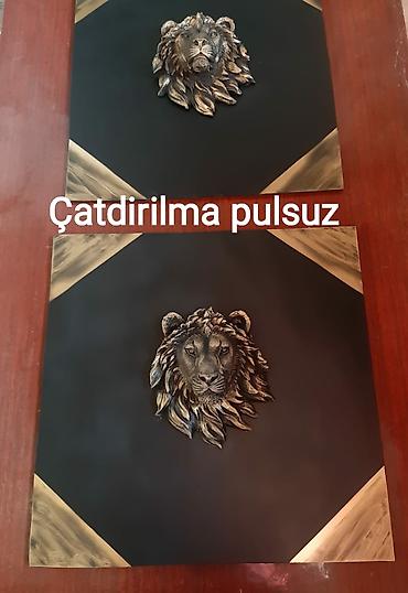 3d şəkillər: Çatdirilma pulsuz ölcu 50x50sm YENİDİR Dekorativ divar panelləri – — 1