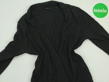 czarne bluzki w serek: Knitwear, L (EU 40), condition - Good