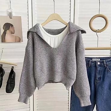 Комплекты: Женский комплект одежды и аксессуаров: 1) Кардиган на молнии — 18