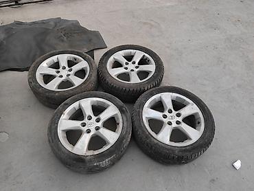 авто рынык бишкек: Дөңгөлөктөр монтажда 235 / 50 / R 17, Жай, Колдонулган, Комплект, Жеңил унаалар, Куйма, тешиктери - 5 — 1