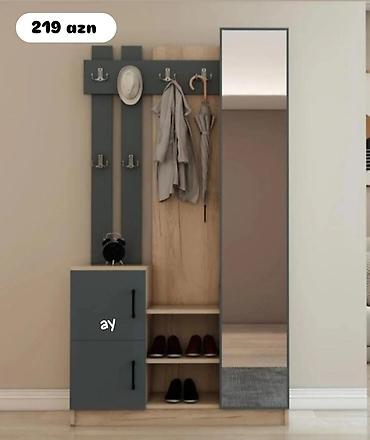 Dəhliz dolabları: *Dəhliz Dolab* – Sifarişlə Hazırlanır Ölçü: 100× 40 × 200 Rəng Seçimi — 1