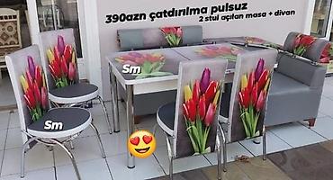 açılan stollar: Yeni, Künc divan, Açılan — 1