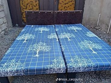 Çarpayılar: Təzə çarpayılar. 1 nəfərlik çarpayılar 60 manat. 2 nəfərlik taxt 110 — 15