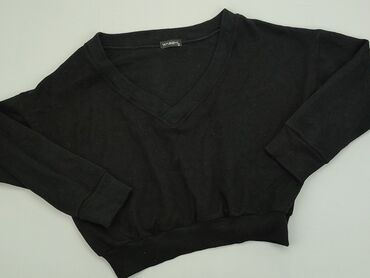 Bluzki: Bluza L (EU 40), stan - Dobry, wzór - Jednolity kolor, kolor - Czarny