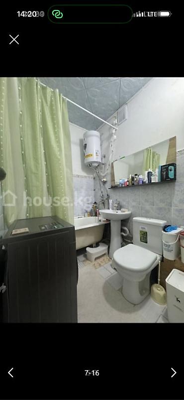 105: 1 комната, 52 м², 105 серия, 7 этаж, Старый ремонт — 7