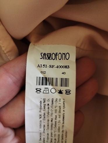 Kardiqanlar, jaketlər: SASSOFONO qadın jaketi - Model kodu: A151-SF-400083 - Rəng: açıq bej — 4