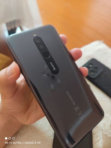 телефон fly fs457 nimbus 15: Redmi 8, 64 GB, rəng - Qara, Zəmanət, Düyməli, Sensor