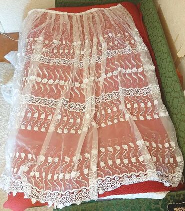 Zavese i draperije: Tanke i mrežaste zavese, bоја - Bež — 9