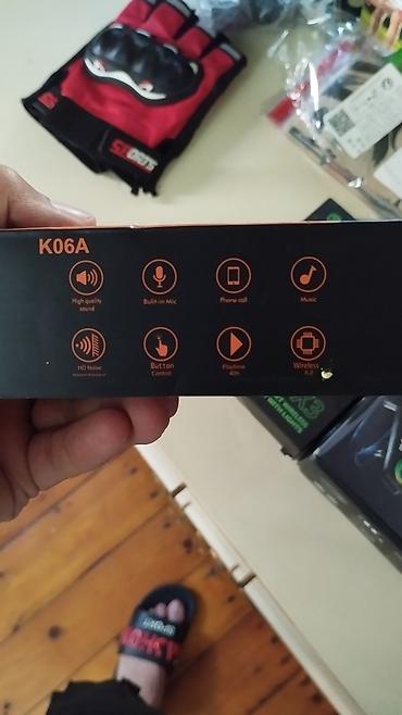 Qulaqcıqlar: Motosiklet dəbilqəsi üçün simsiz qulaqcıq – model K06A - Dəbilqəyə — 2