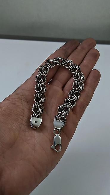 Серебряные цепочки: Делаю на Заказ Серебряные изделия, Цепи,Браслеты, Ручные плетения at lalafo.kg — 16 Серебряные цепочки: Делаю на Заказ Серебряные изделия, Цепи,Браслеты, Ручные плетения — 16
