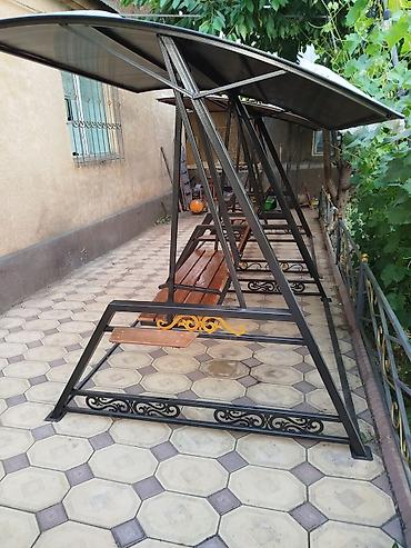 солнечный прожектор 200w: Садовые качели Металл, Со спинкой, С крышей — 3