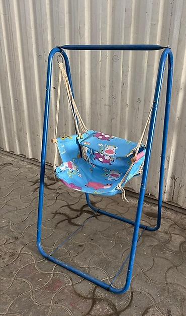 Модульные покрытия, пазлы: Игрушки Новая все Качеля Качели Лестница Балансир Горка Синий — 5