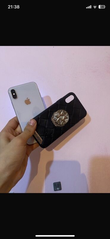 Boşqablar: IPhone X, Gümüşü