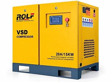 Винтовой компрессор ROLF VSD 20A/15 kW - Тип: винтовой компрессор с