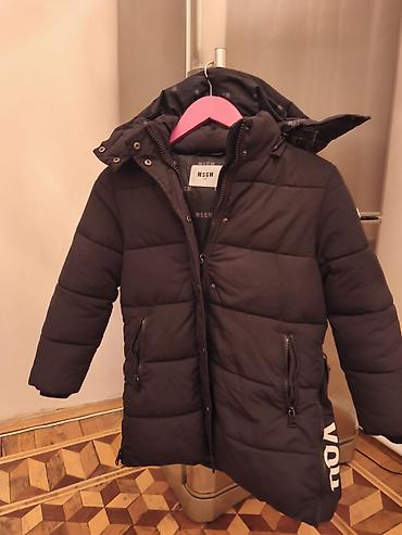 paltolar 2024: MSGM Kids qış paltosu – qara rəng, uzun model - İsti, yüngül və — 1